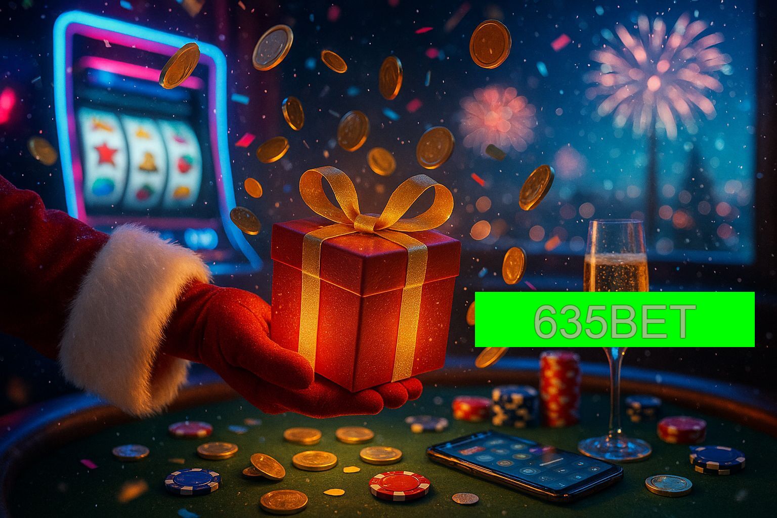 Promoções de Ano Novo no 635BET